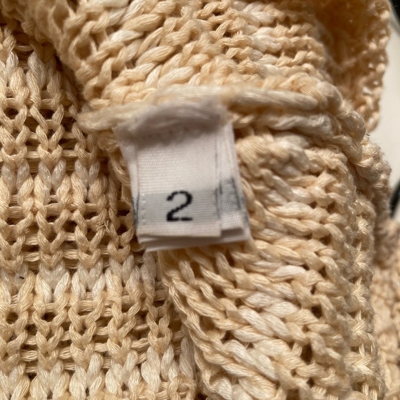 LAT NAYLOR - Buff/Creme Sweater Size 2 - Picture 6 of 7